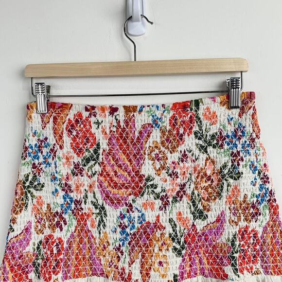 New Farm Rio Spring Bananas Mini Skirt Size M - Picture 10 of 16